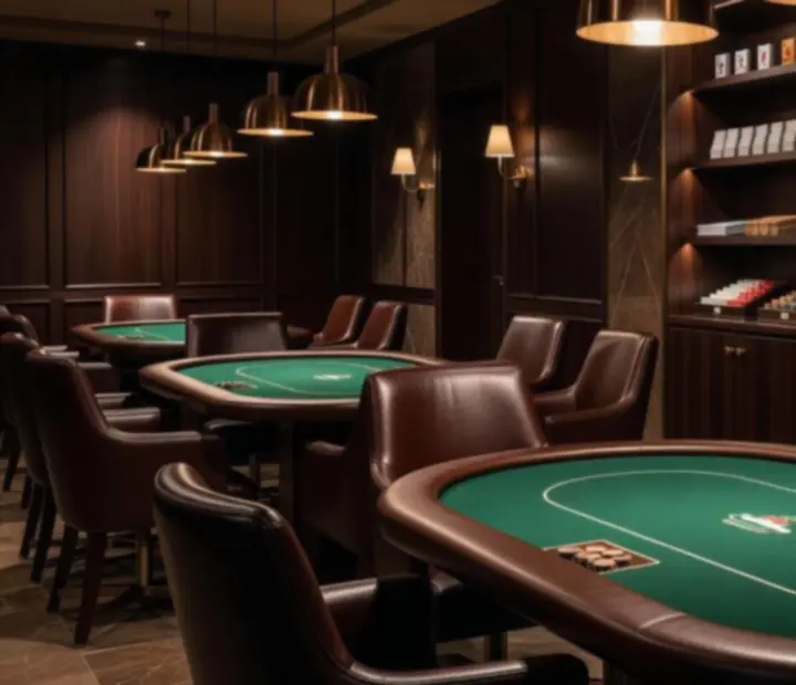Taste Corner offline Poker Lounge – elegáns card lounge és pokerasztalok